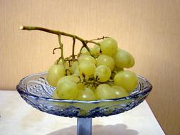 Grapes Berry Green A Bunch