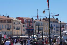 St Tropez Port Summer