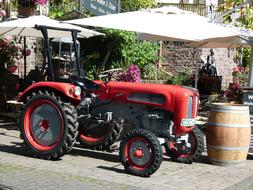 Tractor Agriculture Outside