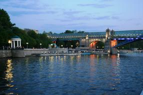 River Water Embankment