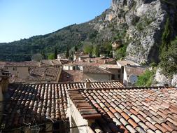 Village Roofs in South Of France