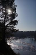River water at Sunlight