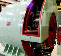 Rail Alternator Locomotive Machine