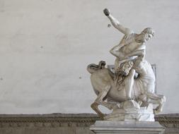Hercules Defeats The Kentaurt statue