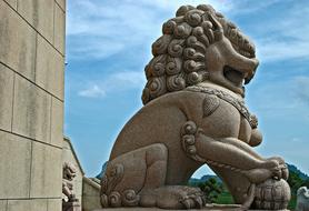 Stone Figure Sculpture of lion