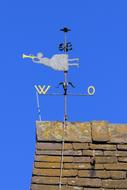 Sky Blue Weathervane sign