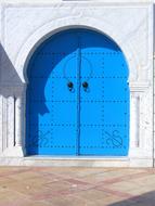 Door Blue