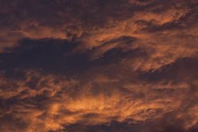 Orange Clouds Sky weather