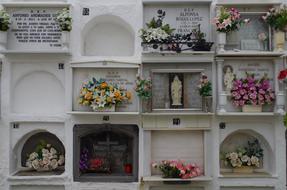 Cemetery in Spain