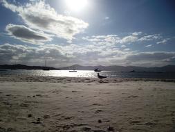 Sky Immensity, view from the beach