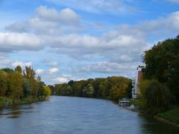 landscape of Donua River Flow