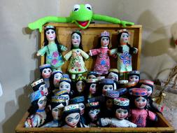 Dolls Hand Puppets Puppet Theatre