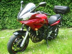 Motorcycle Facer Red