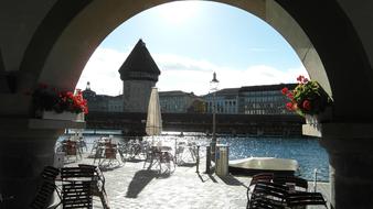 Lucerne Water Tower and Kappel Bridge