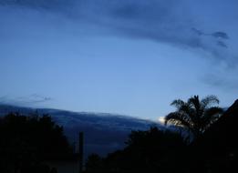 evening sky Sky in shades of Blue