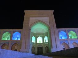 Khiva Medrese at Night