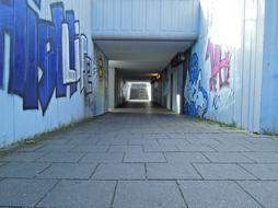 Underpass Railway concrete