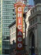 Chicago shield in Usa United States