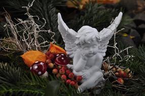 Fishing Rod Angel Christmas decoration