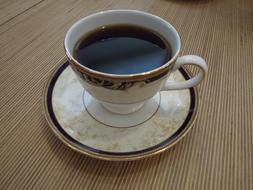 aromatic coffee in cup
