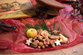Christmas flavors on the table