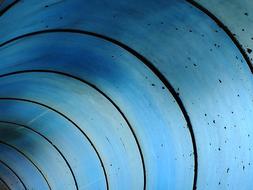 Blue Structure as background