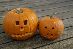 Orange Pumpkin at autumn