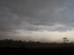 Storm Ominous Violent sky