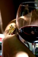 Wine and Butterfly