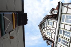 Low Angle photo of Goslar Fachwerkhaus building