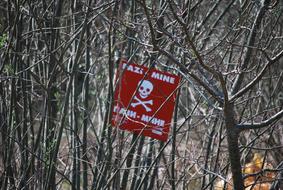 Minefield Mine in Bosnia