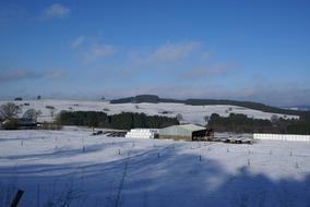 Belgium Ardennes Winter