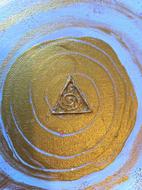 Gold Symbol as a Soul Light