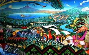 Nicaragua Lake Murals
