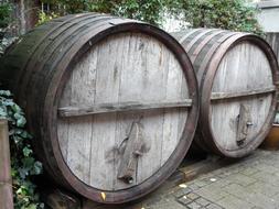 Barrels Wine outdoors