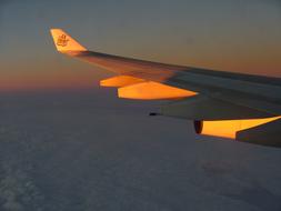 Sky Air Plane Nuvole Compagnie