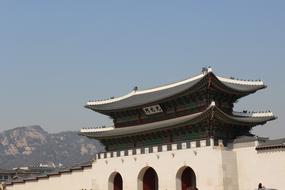 roof of the palace in Gyeongbuk