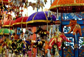 Colorful indian decoration