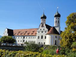 monastery architecture at Benediktbeuern