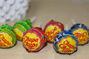 Colorful Sweets Lollipops candies