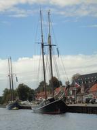 Baltic sea Port Sailing Vessel