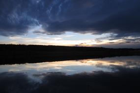 Clouds Cloudy sky Reflection