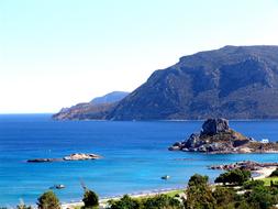 panoramic view of the Kos Island coast