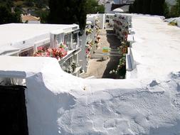 Cemetery Graves Spain Old