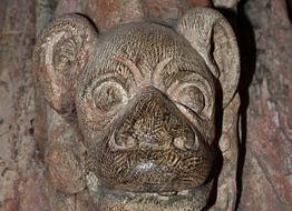 fantastic Wood Carving Detail