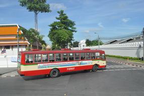 Thailand Bus Red