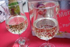 Christmas Party Champagne The