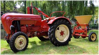 Old Agriculture Antique tractor