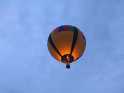 Balloon Hot Air Orange