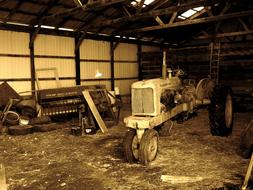 Tractor Barn at Farm